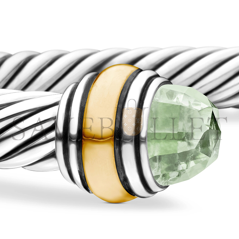 dau1d Yvrm*n classic cable bracelet 5mm b12381 s4apl
